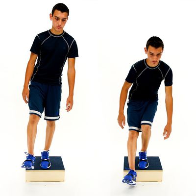 step down exercise knee pain